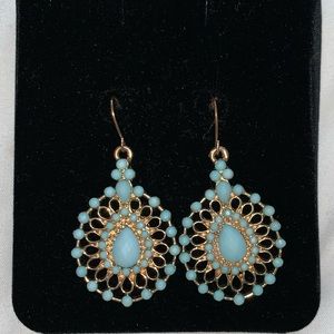 Turquoise dangle earrings